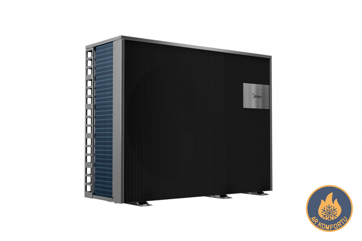 Gaiss - ūdens siltumsūknis Midea M- Thermal Hygge 12kW ar integrētu karstā ūdens tvertni 240 L  (MHA-V12WD2RN8-E / HBT-A160/240CDS90GN8-E)