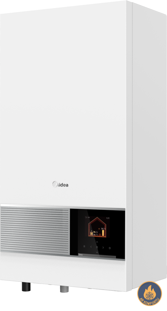 Gaiss - ūdens siltumsūknis Midea M-Thermal Hygge 12kW  MHA-V12WD2RN8-E / HB-A160CDS90GN8-E