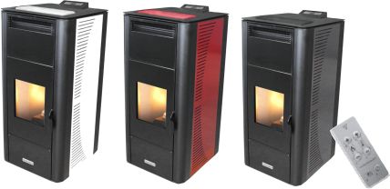 Granulu apkures kamīns ar centrālapkuri CentroPelet ZV14