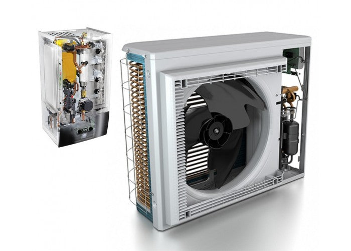 Gaiss ūdens siltumsūknis Daikin Altherma 3  EHBX08E9W ERGA08EVH7  ar dzesēšanas funkciju