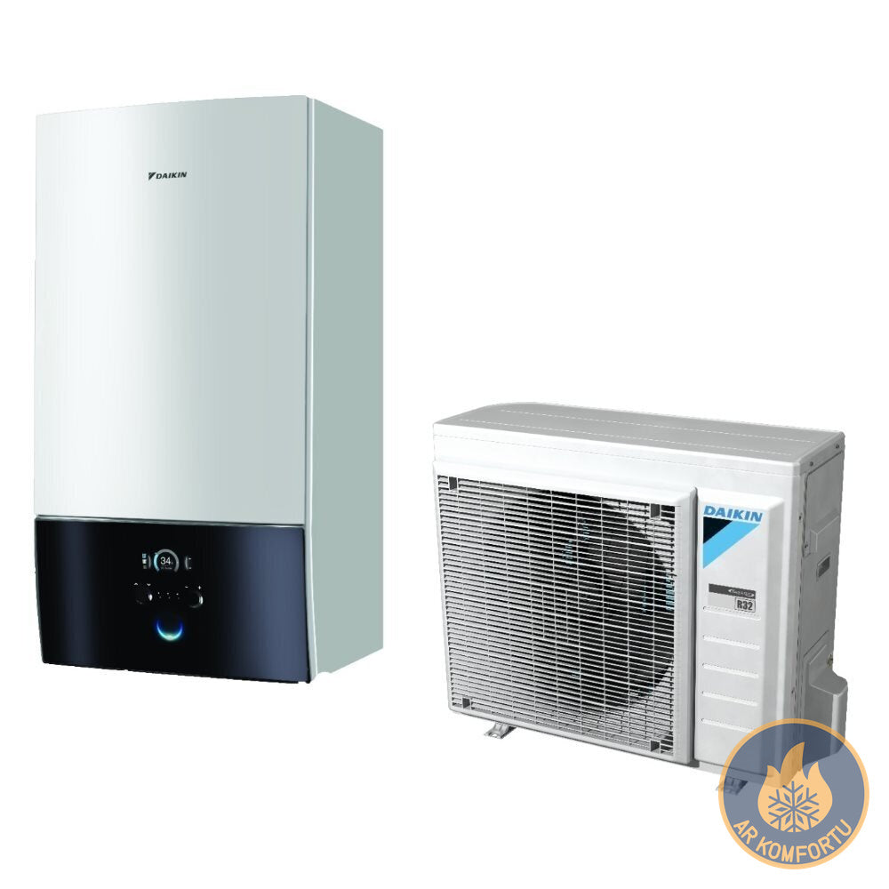 Gaiss-ūdens siltumsūknis Daikin Altherma 3, 4 kW - EHBX04E6V / ERGA04EV