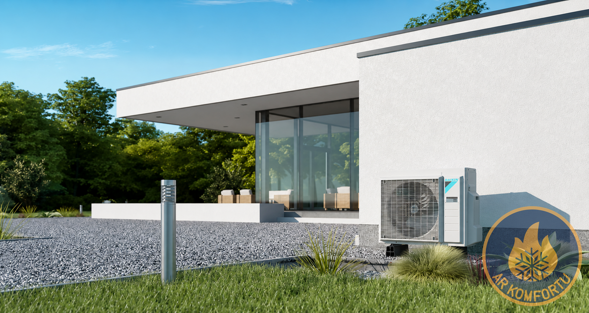 Gaiss–ūdens siltumsūknis Daikin Altherma 3, 8 kW – EHBX08E6V / ERGA08EVH7