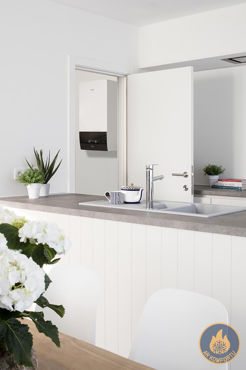 Gaiss–ūdens siltumsūknis Daikin Altherma 3, 6 kW – EHBX08E9W / ERGA06EVH