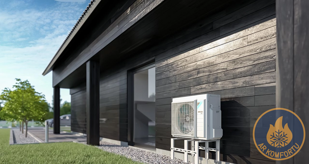 Gaiss–ūdens siltumsūknis Daikin Altherma 3, 6 kW – EHBX08E9W / ERGA06EVH