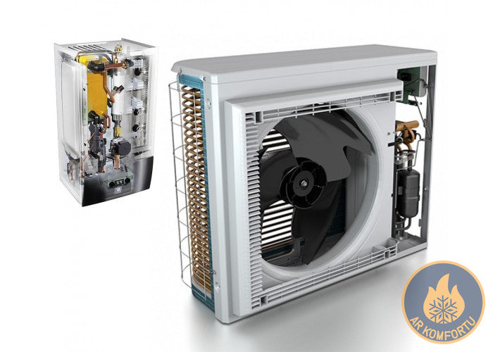 Gaiss–ūdens siltumsūknis Daikin Altherma 3, 6 kW – EHBX08E9W / ERGA06EVH