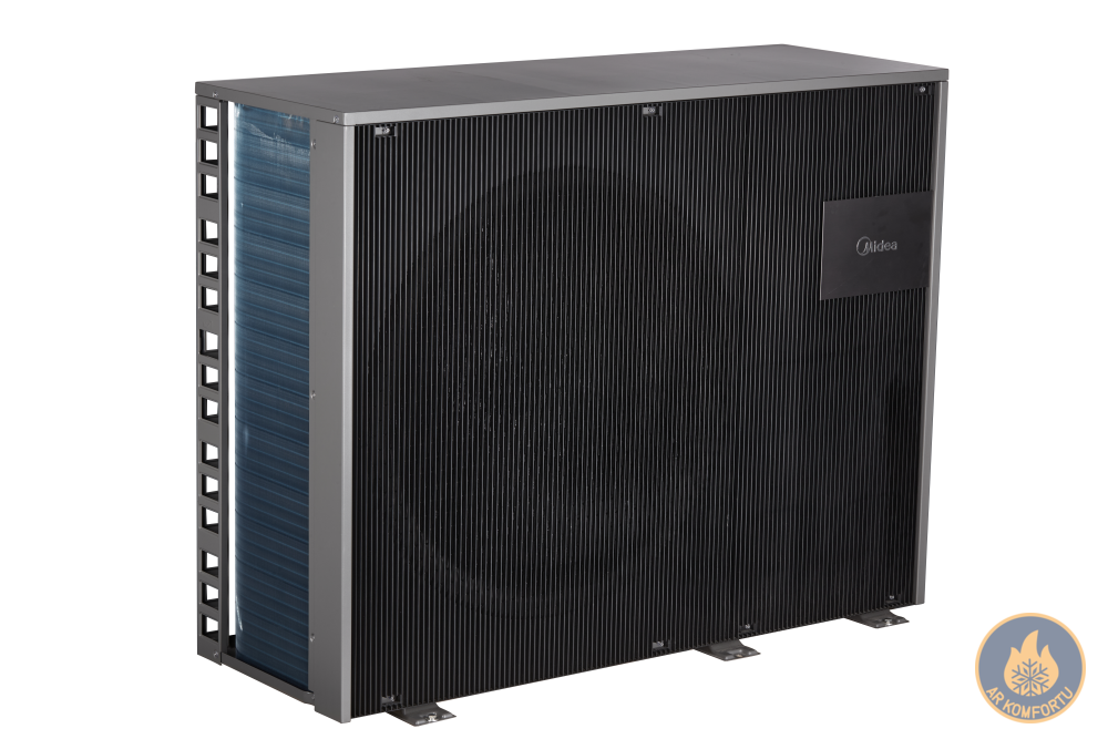 Gaiss ūdens siltumsūknis Midea 16kW, M-thermal Nature sērija R290, Monobloks
