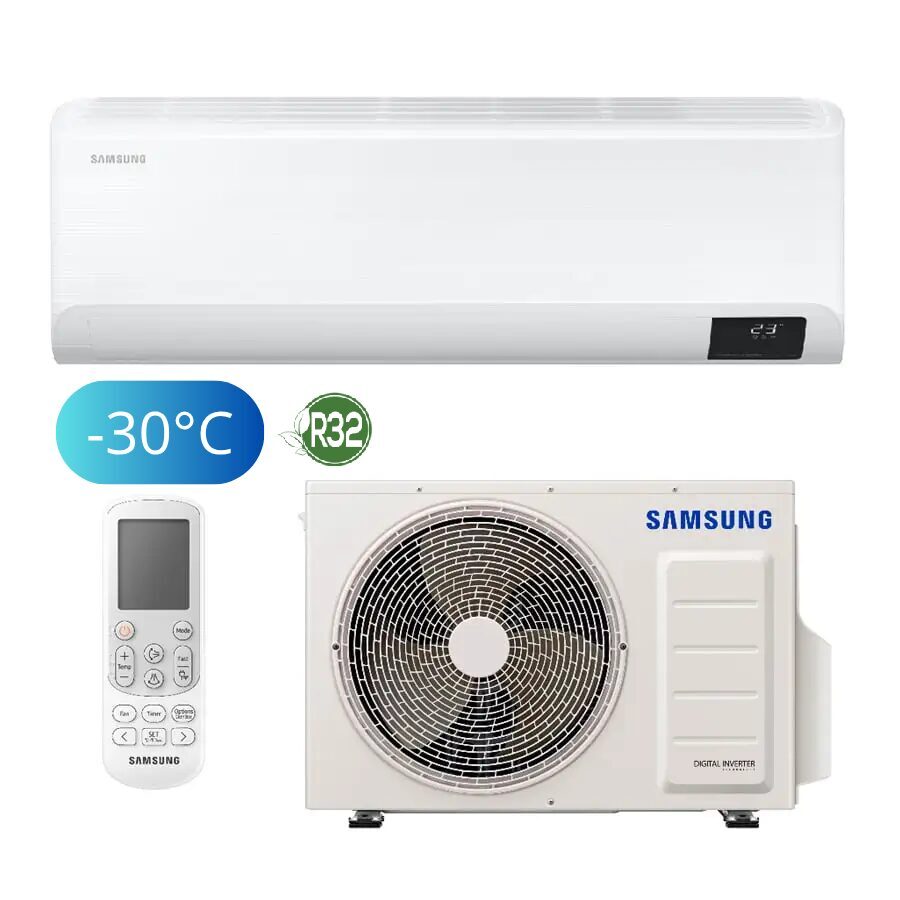 Gaiss gaiss siltumsūknis-kondicionieris SAMSUNG Nordic Essential, 2.5/3.2kW, AR09TXFZBWKXEE / BWKNEE