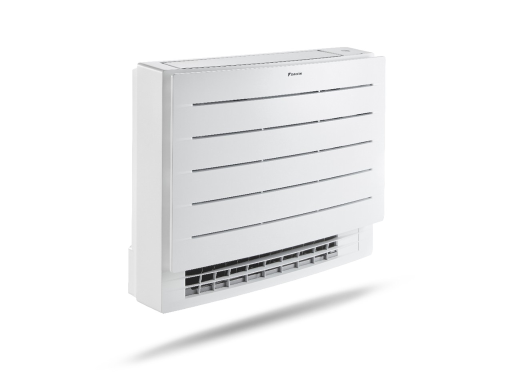 Gaiss gaiss grīdas tipa siltumsūknis Daikin NEPURA PERFERA FVXTM30A + RXTM30A