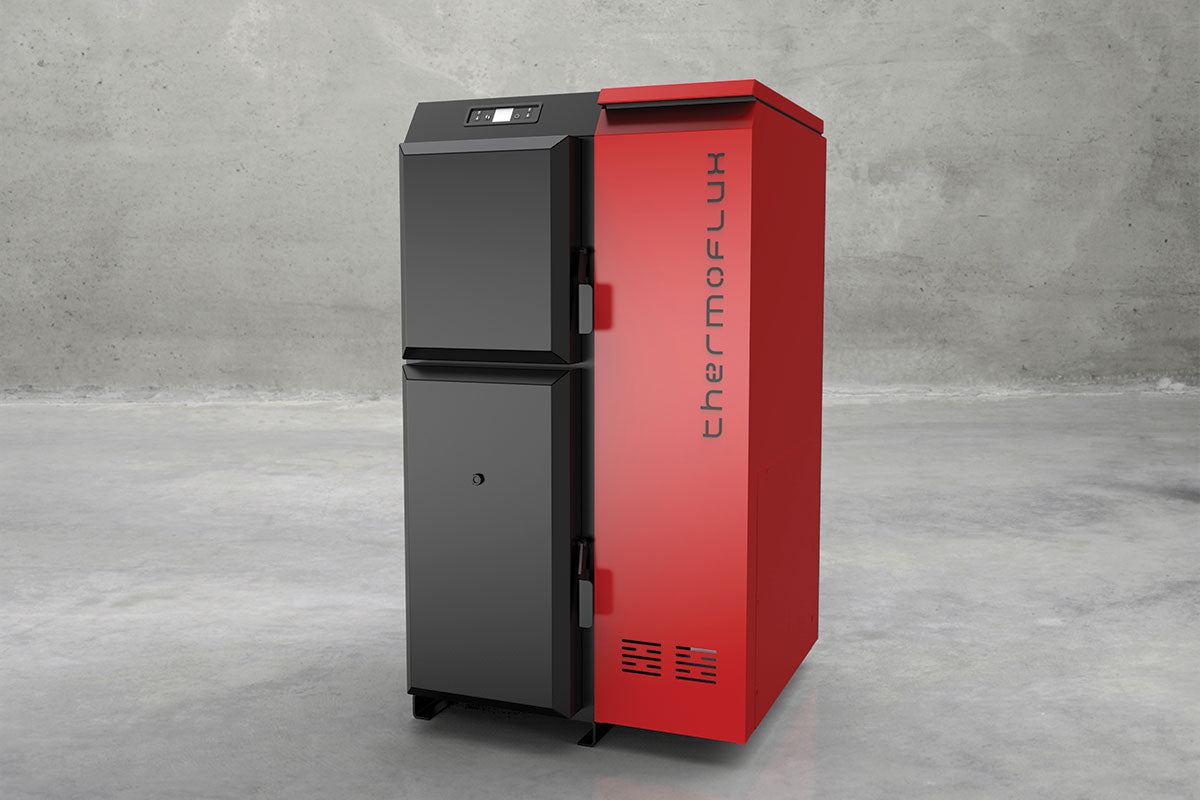 Granulu apkures katls Pelling 50 ar granulu tvertni 110kg