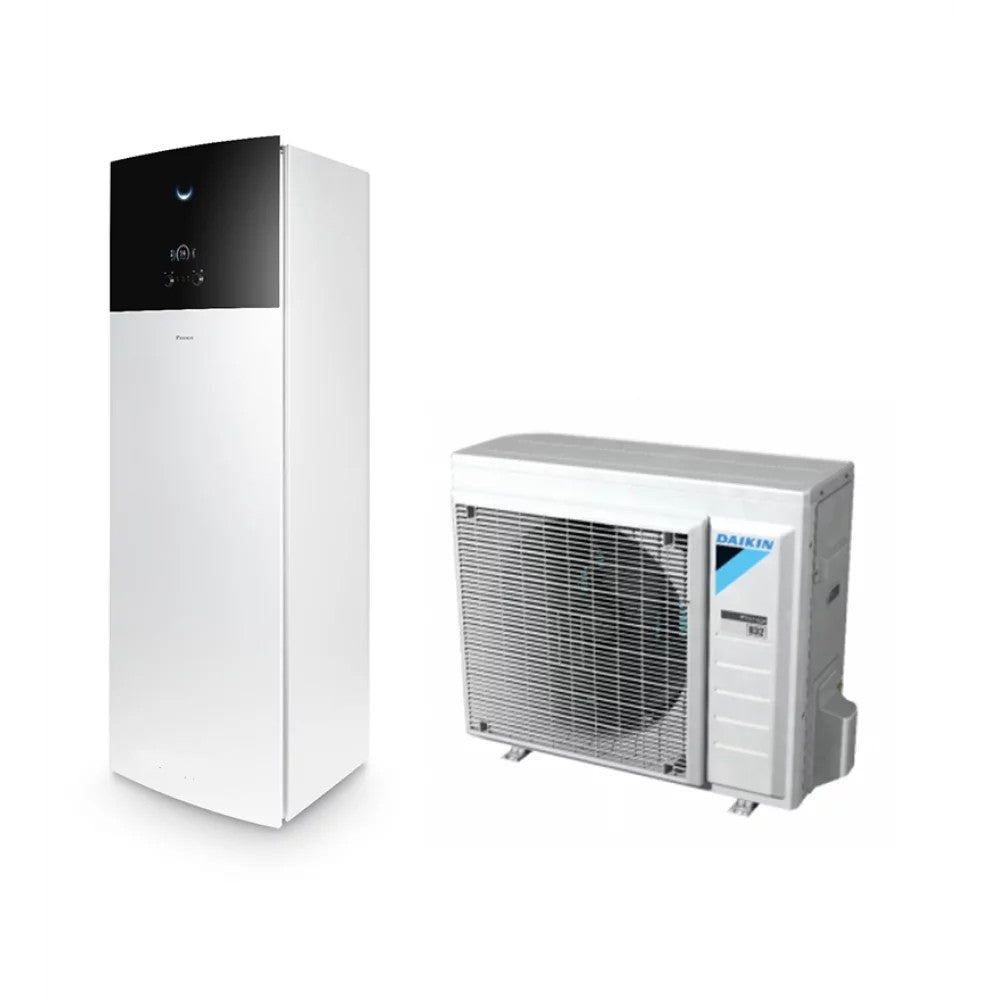 Gaiss ūdens siltumsūknis Daikin Altherma 3 ar integrētu karstā ūdens tvertni 180L, EHVX08S18E6V  ERGA 06EVH